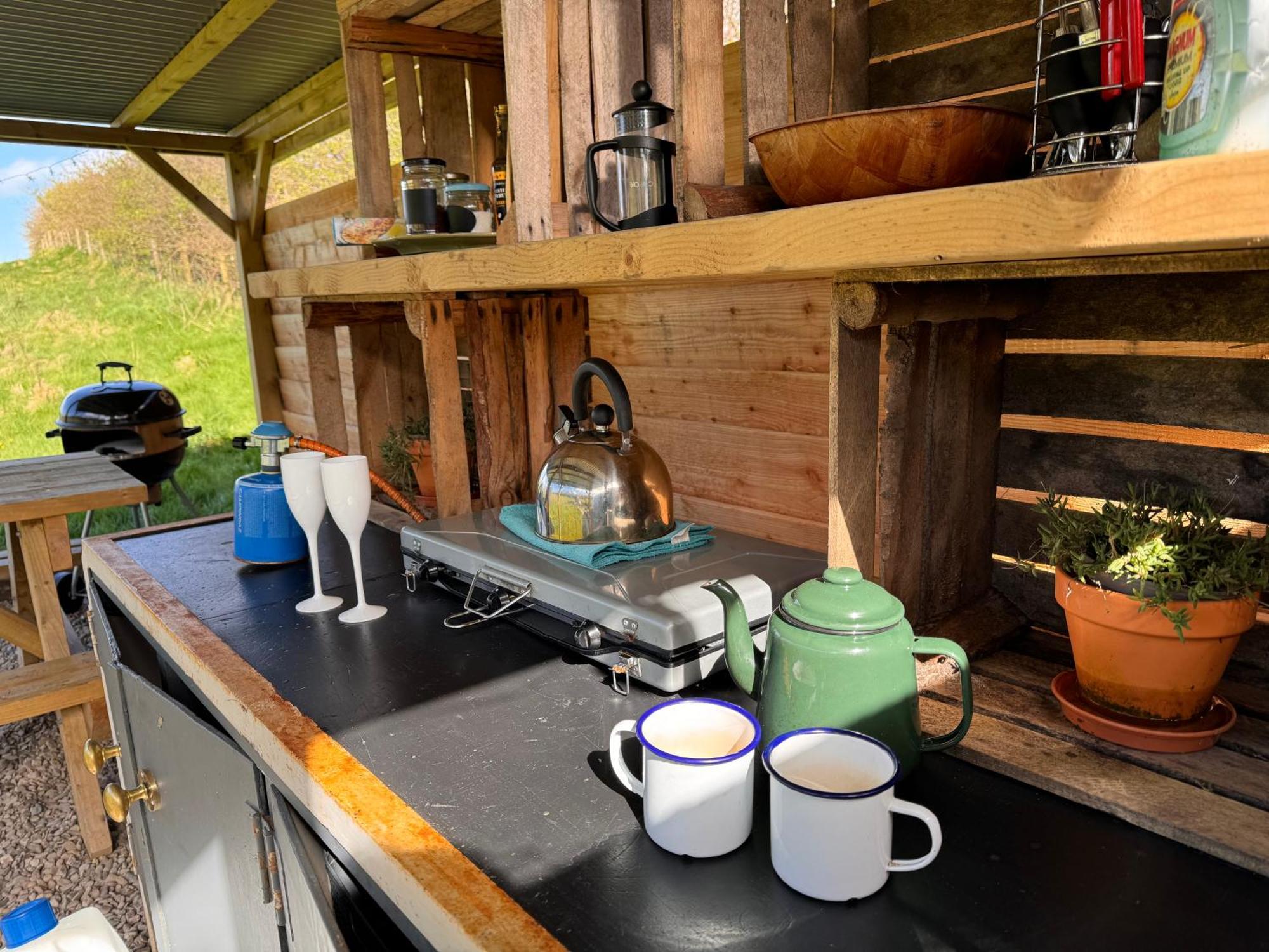 Geodesic Dome Glamping Hotell Llanidloes Eksteriør bilde